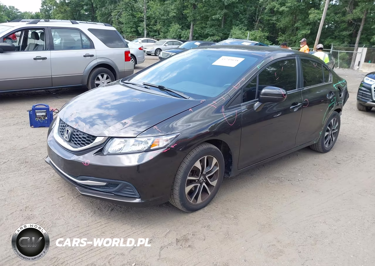 2014 Honda Civic Ex VIN:2HGFB2F82EH532545 - 2