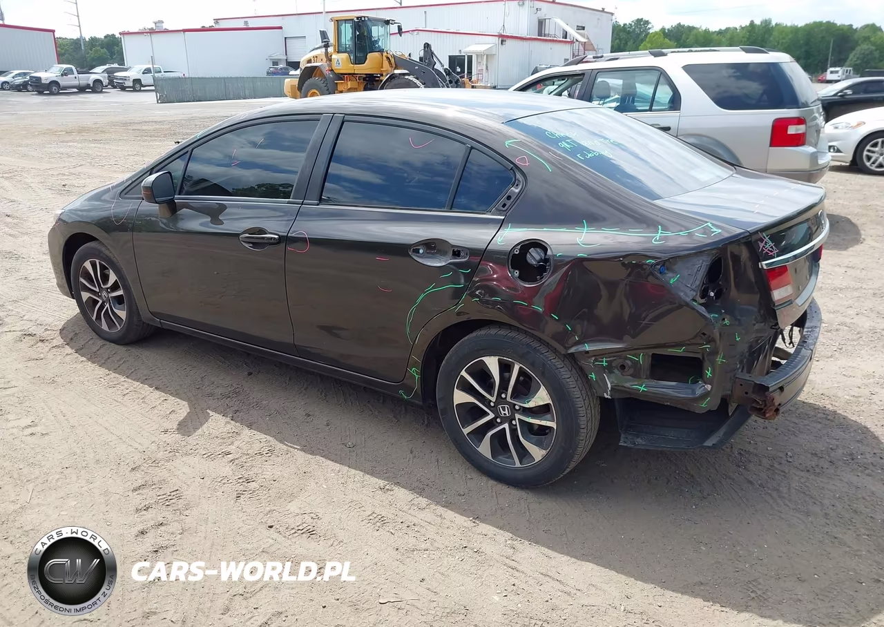 2014 Honda Civic Ex VIN:2HGFB2F82EH532545 - 3