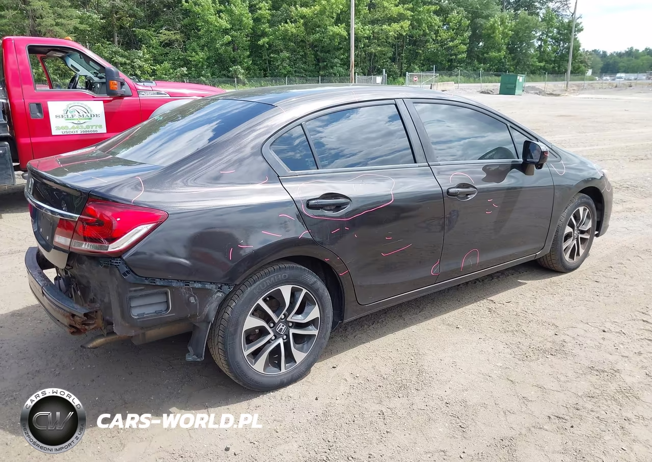 2014 Honda Civic Ex VIN:2HGFB2F82EH532545 - 4