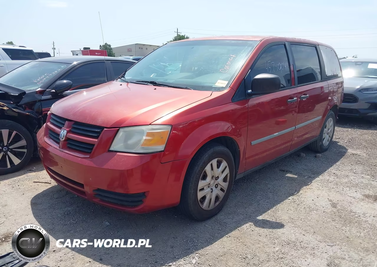 2008 Dodge Grand Caravan Se VIN:2D8HN44H08R704651 - 2