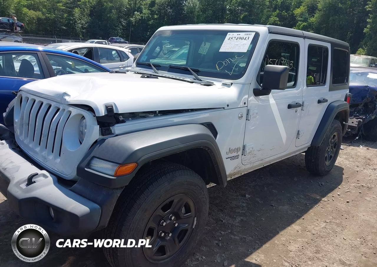2018 Jeep Wrangler Unlimited Sport 4X4 VIN:1C4HJXDN8JW261647 - 2