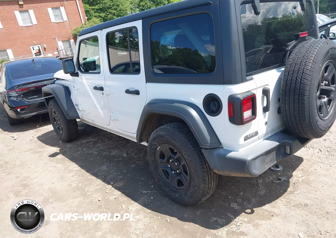 2018 Jeep Wrangler Unlimited Sport 4X4 VIN:1C4HJXDN8JW261647 - 3