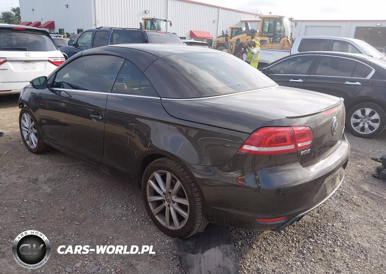 2014 Volkswagen Eos Komfort VIN:WVWBW8AH1EV000996 - 3