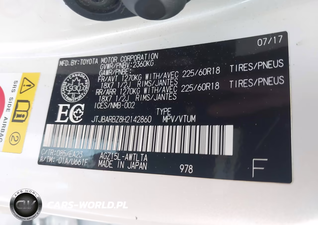 2017 Lexus Nx 200T VIN:JTJBARBZ8H2142860 - 9