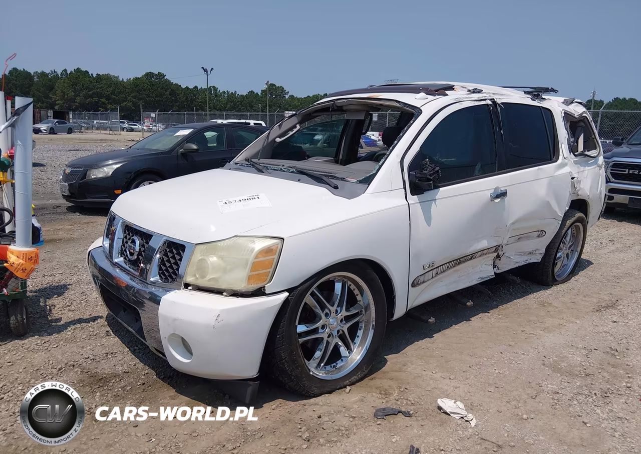 2006 Nissan Armada Le VIN:5N1AA08A66N737757 - 2