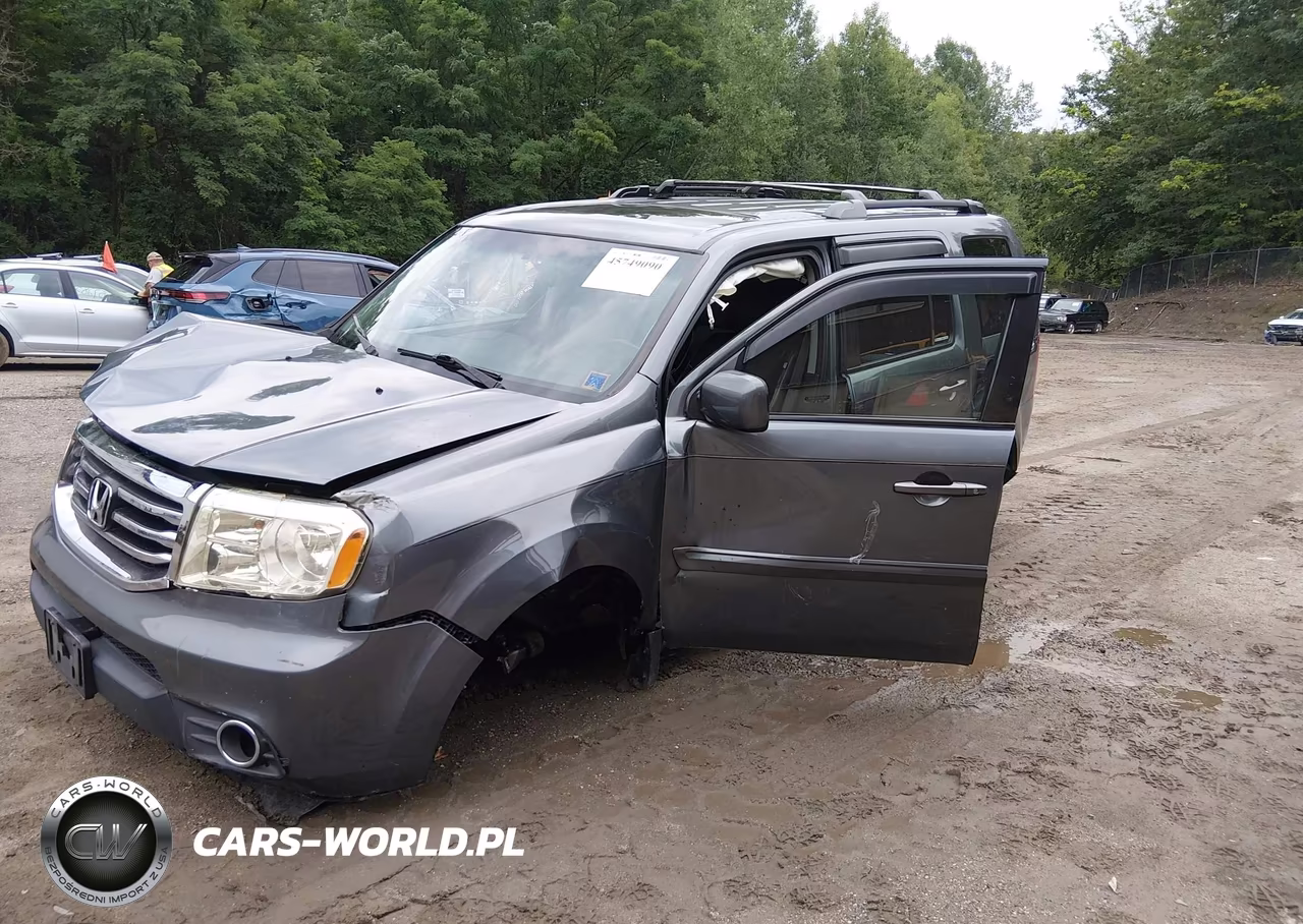 2013 Honda Pilot Ex-L VIN:5FNYF4H58DB029634 - 2
