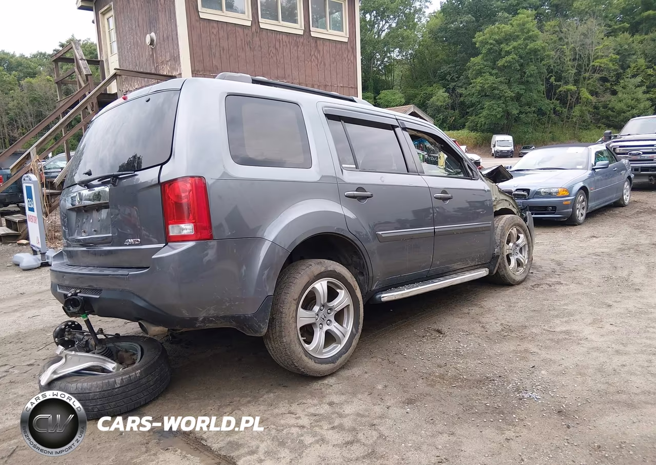 2013 Honda Pilot Ex-L VIN:5FNYF4H58DB029634 - 4