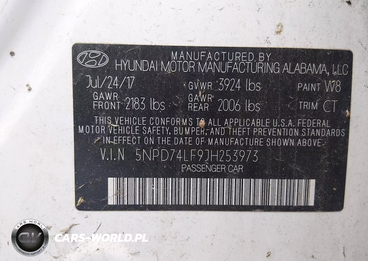2018 Hyundai Elantra Se VIN:5NPD74LF9JH253973 - 9