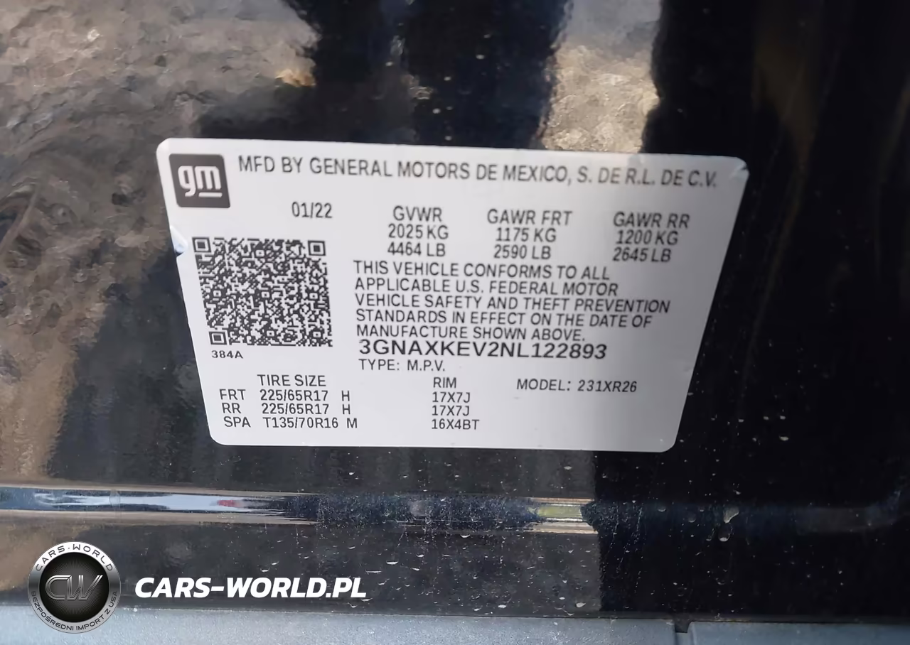 2022 Chevrolet Equinox Fwd Lt VIN:3GNAXKEV2NL122893 - 9