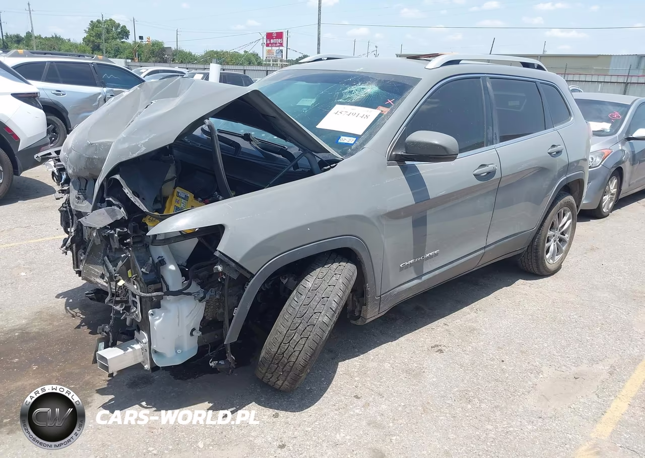2020 Jeep Cherokee Latitude Plus Fwd VIN:1C4PJLLB7LD535964 - 2