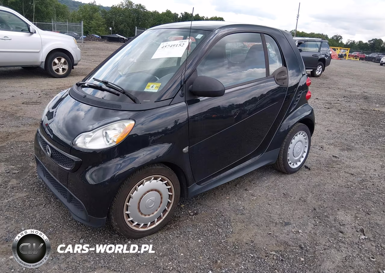 2015 Smart Fortwo Pure VIN:WMEEJ3BA6FK820513 - 2
