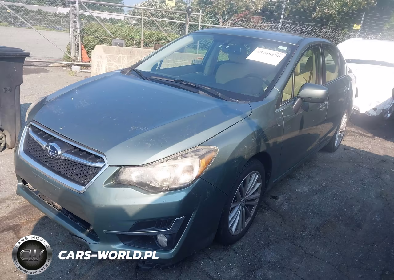 2016 Subaru Impreza 2.0I Premium VIN:JF1GJAF69GH022769 - 2