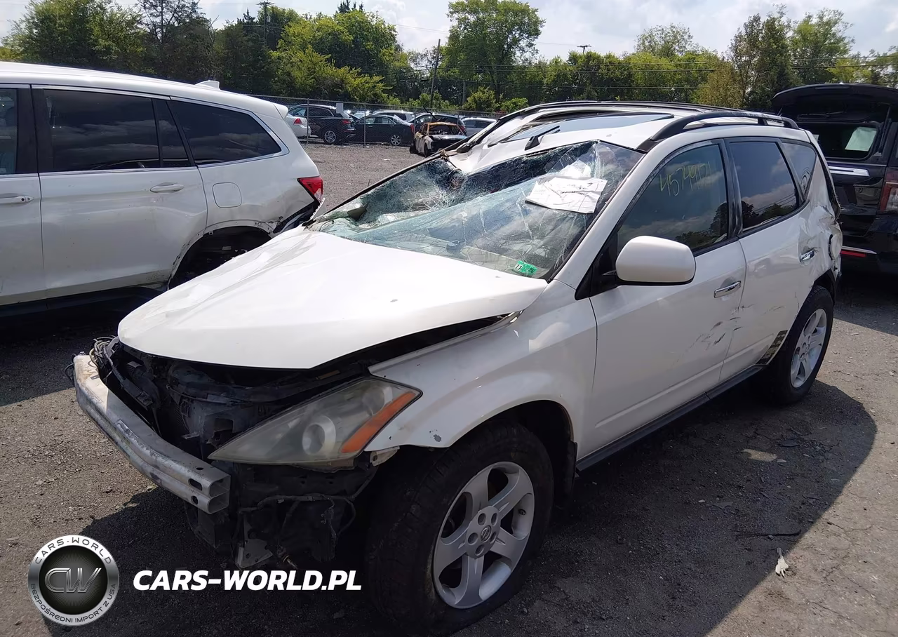 2004 Nissan Murano Sl VIN:JN8AZ08T74W227850 - 2