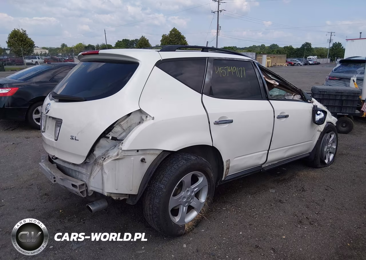 2004 Nissan Murano Sl VIN:JN8AZ08T74W227850 - 4