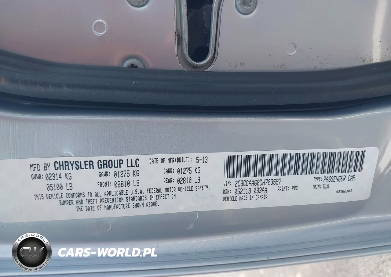 2013 Chrysler 300 Motown VIN:2C3CCAAG8DH703597 - 9