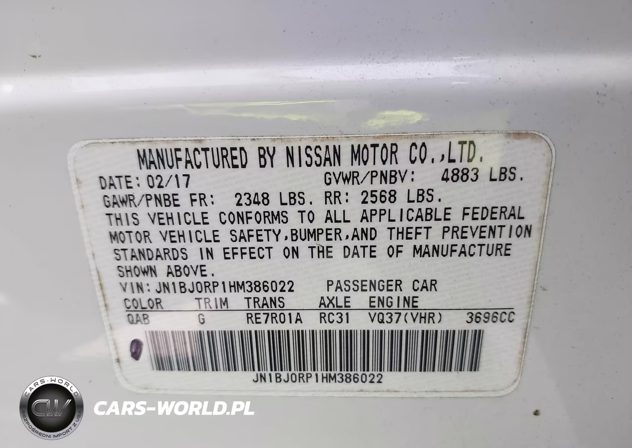 2017 Infiniti Qx50 VIN:JN1BJ0RP1HM386022 - 9