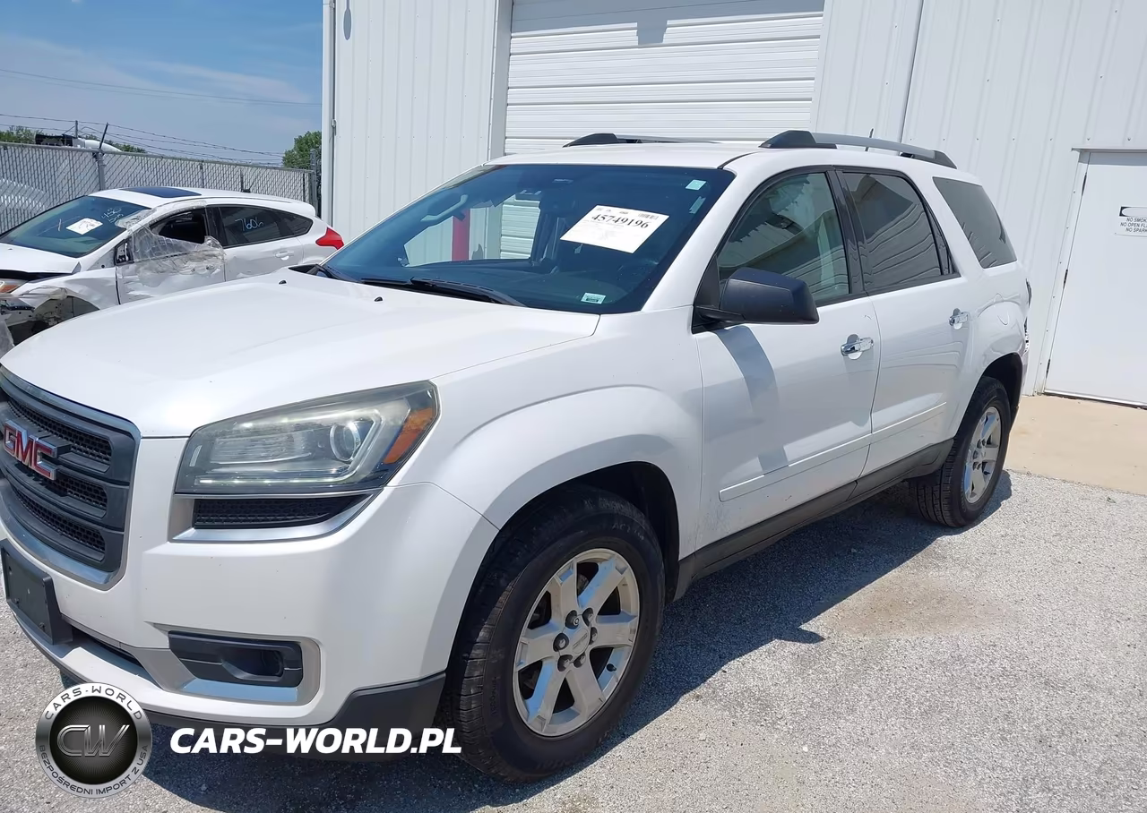 2016 GMC Acadia Sle-1 VIN:1GKKRNED4GJ316095 - 2