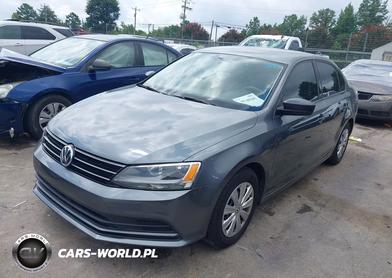 2015 Volkswagen Jetta 2.0L S VIN:3VW2K7AJXFM255230 - 2