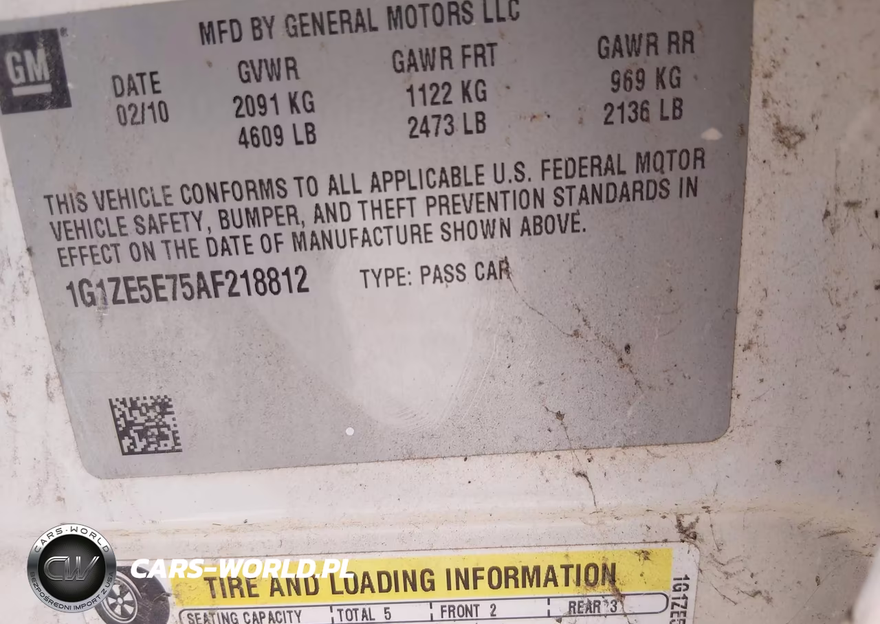 2010 Chevrolet Malibu Ltz VIN:1G1ZE5E75AF218812 - 9