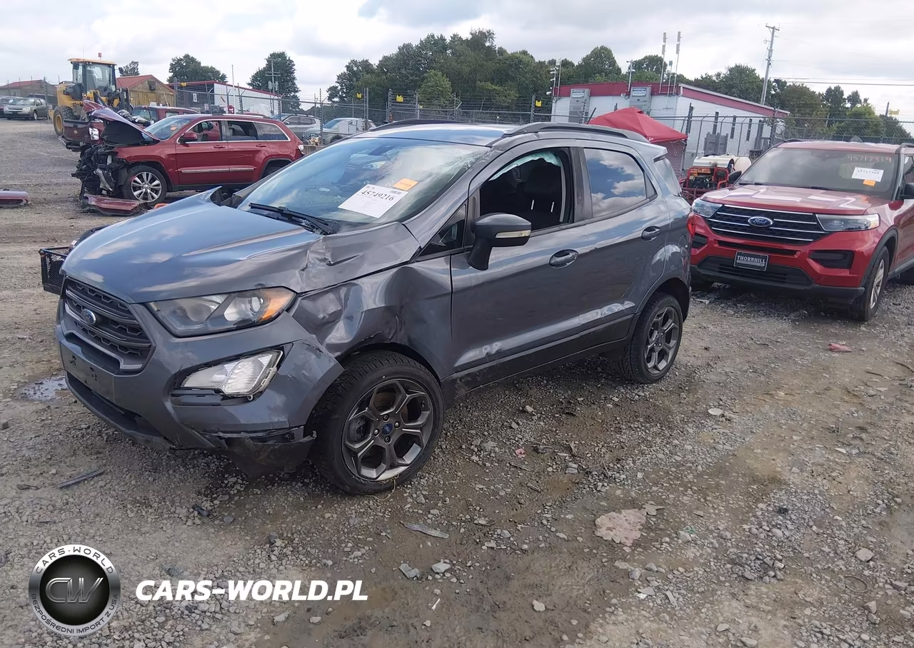 2018 Ford Ecosport Ses VIN:MAJ6P1CL5JC209211 - 2
