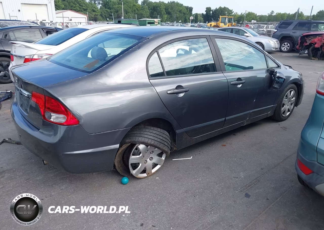 2011 Honda Civic Lx VIN:19XFA1F53BE037036 - 4