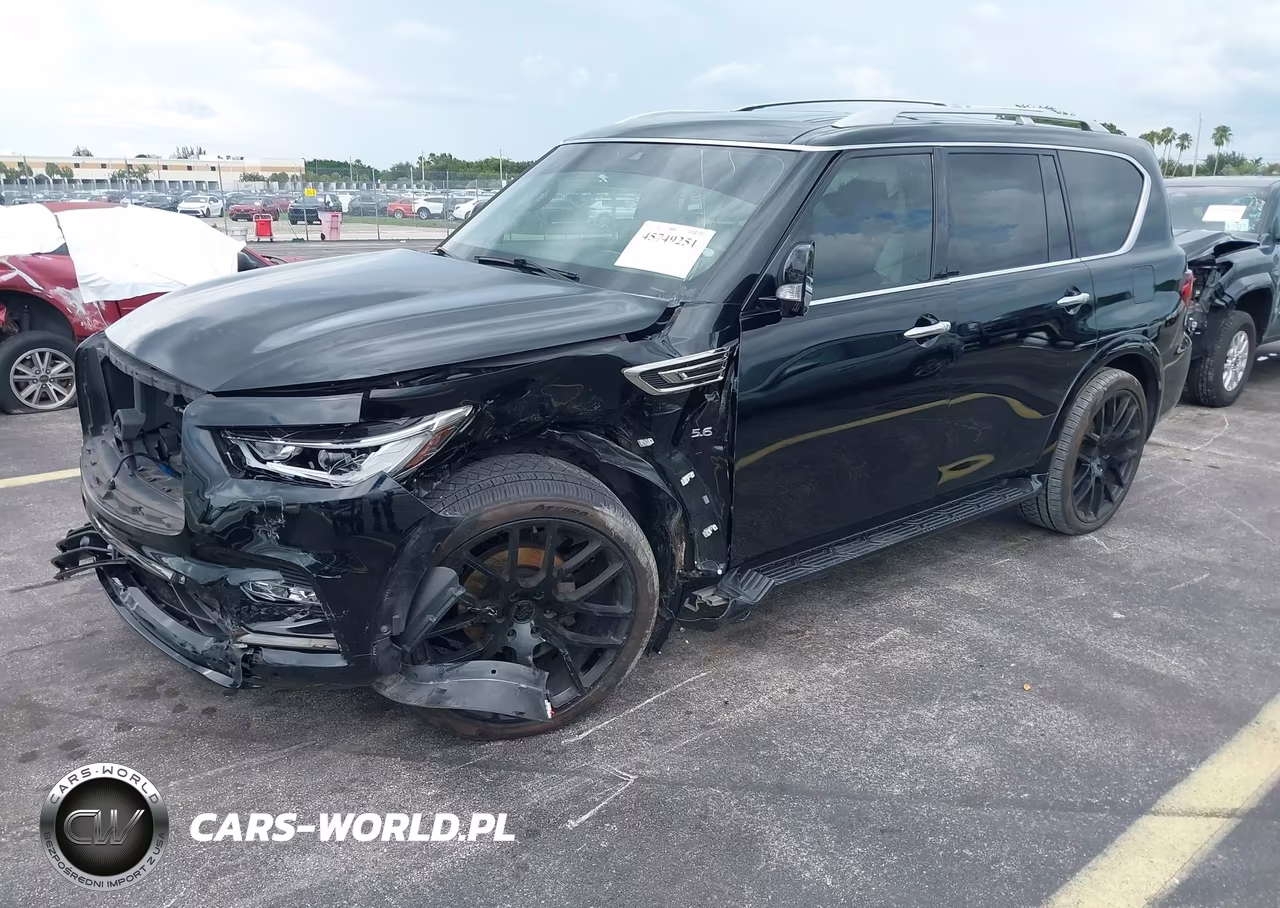 2020 Infiniti Qx80 Luxe VIN:JN8AZ2NF8L9702588 - 2