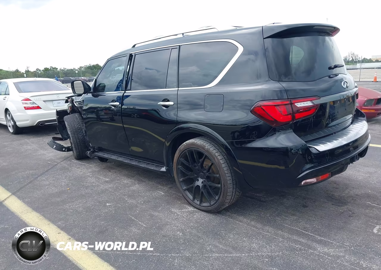 2020 Infiniti Qx80 Luxe VIN:JN8AZ2NF8L9702588 - 3