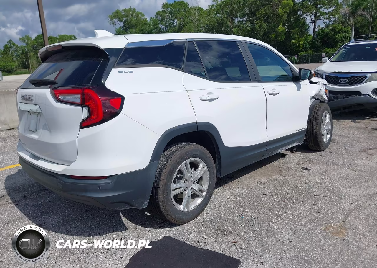 2022 GMC Terrain Fwd Sle VIN:3GKALMEV7NL130329 - 4
