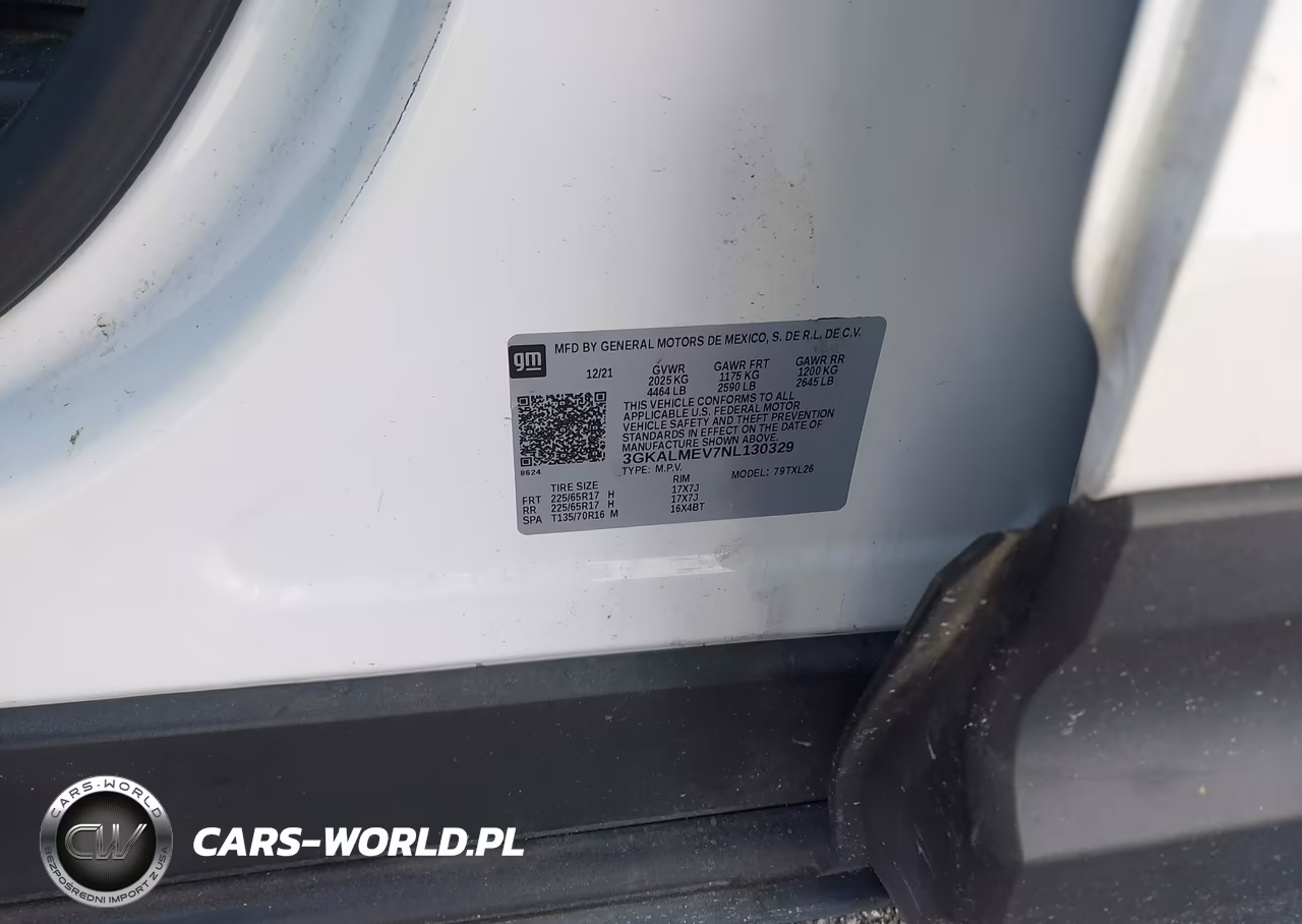 2022 GMC Terrain Fwd Sle VIN:3GKALMEV7NL130329 - 9