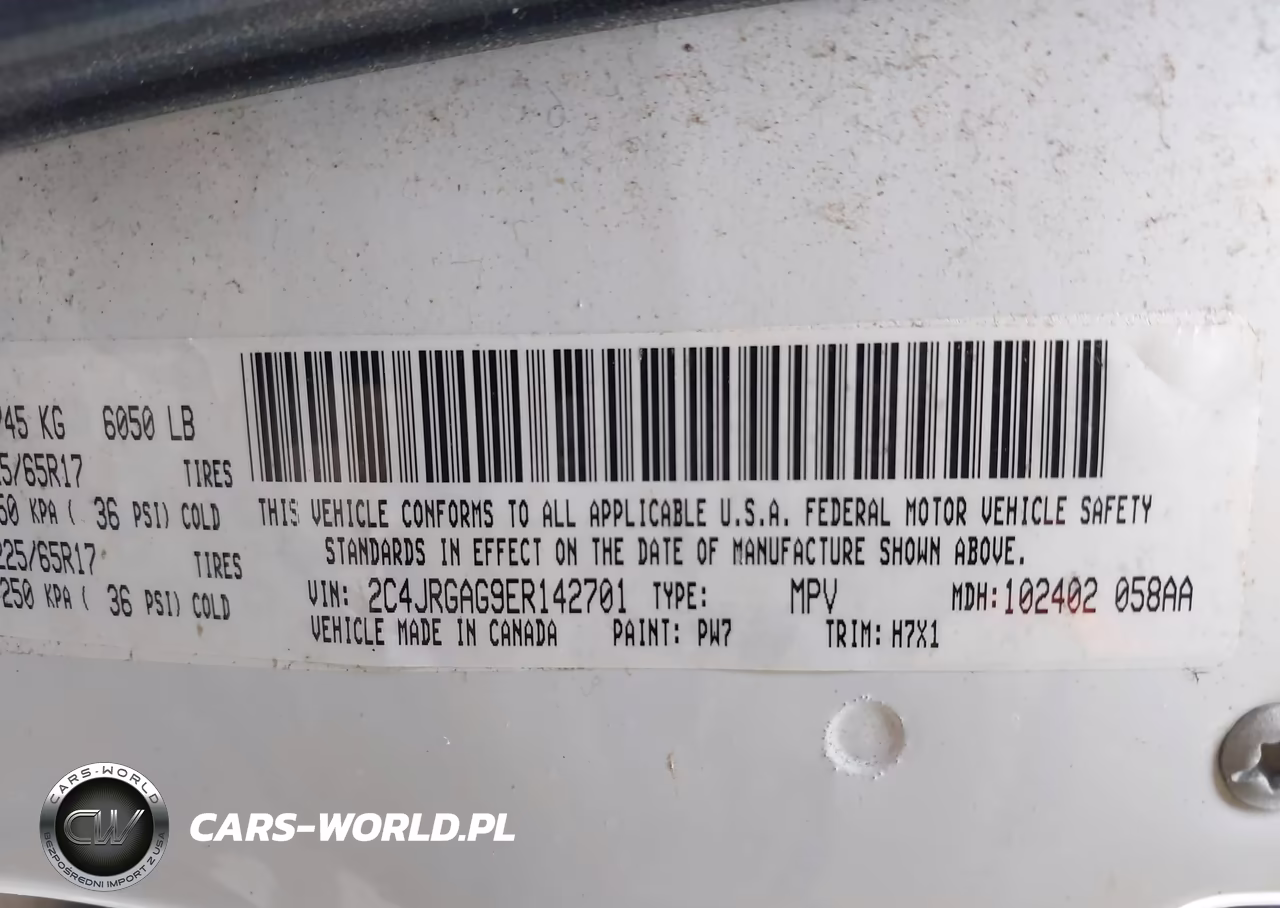 2014 Ram Cargo Tradesman VIN:2C4JRGAG9ER142701 - 9