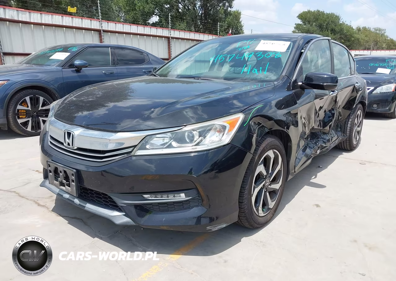 2016 Honda Accord Ex-L VIN:1HGCR2F86GA100671 - 2