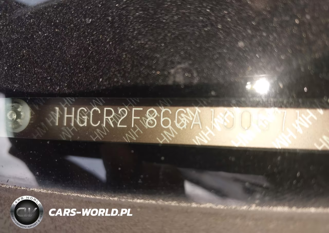 2016 Honda Accord Ex-L VIN:1HGCR2F86GA100671 - 9