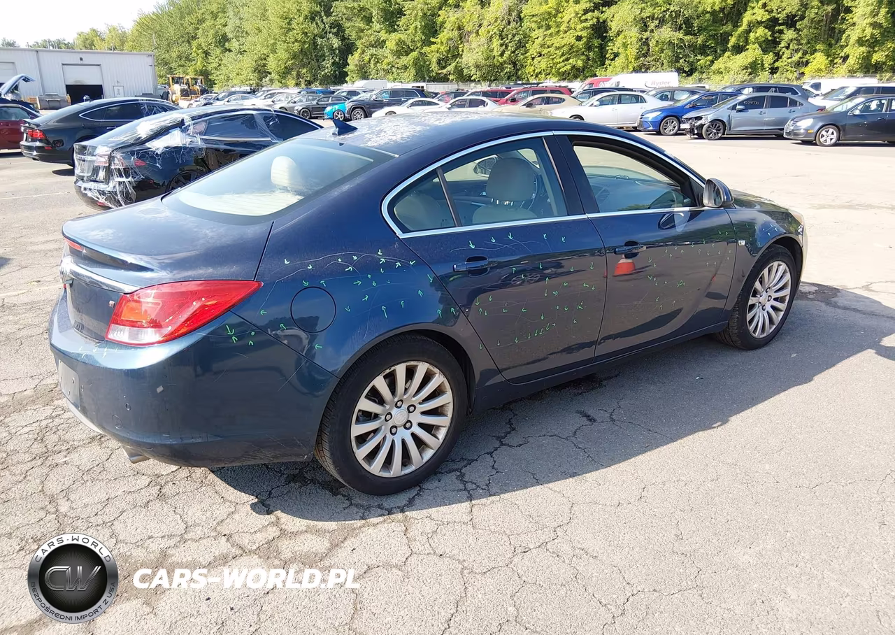 2011 Buick Regal Cxl Turbo Russelsheim VIN:W04GV5EV5B1080792 - 4