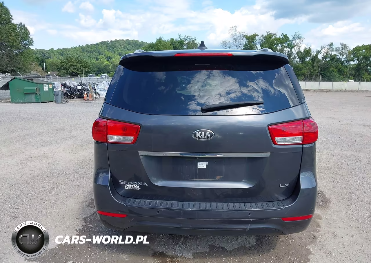 2016 Kia Sedona Lx VIN:KNDMB5C15G6091593 - 17