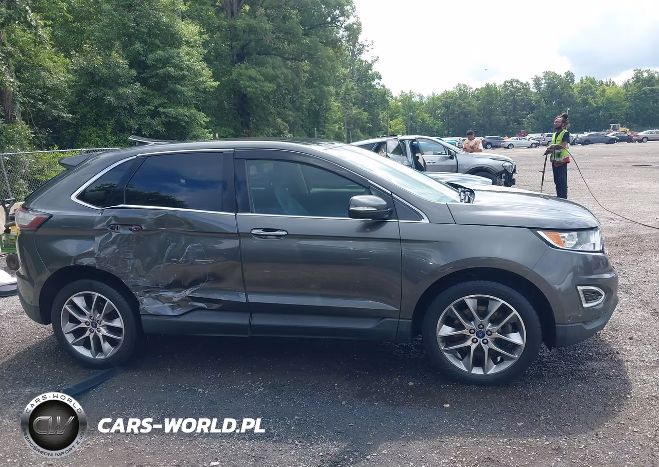 2017 Ford Edge Titanium VIN:2FMPK4K94HBB40411 - 13