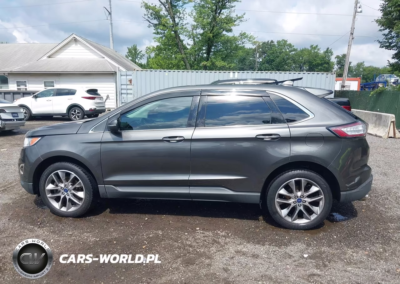 2017 Ford Edge Titanium VIN:2FMPK4K94HBB40411 - 14