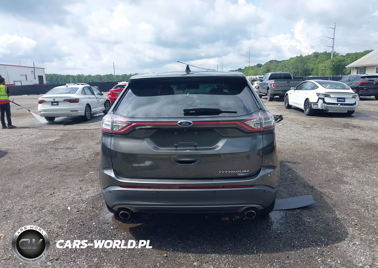 2017 Ford Edge Titanium VIN:2FMPK4K94HBB40411 - 16