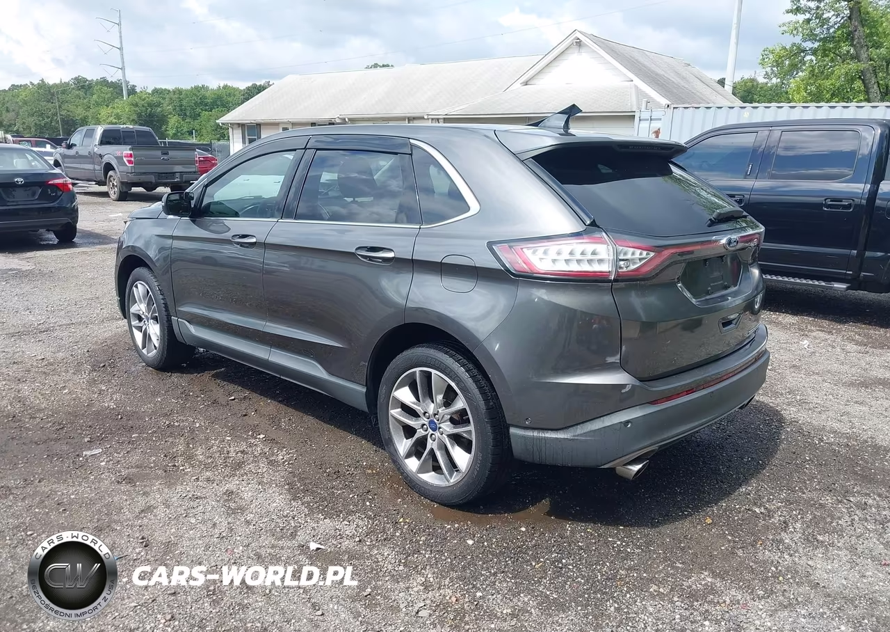 2017 Ford Edge Titanium VIN:2FMPK4K94HBB40411 - 3