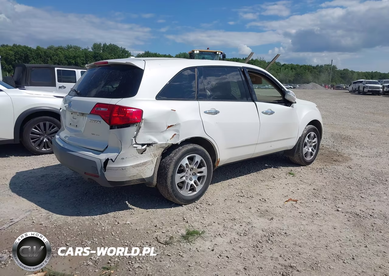 2008 Acura Mdx Technology Package VIN:2HNYD28358H531259 - 4