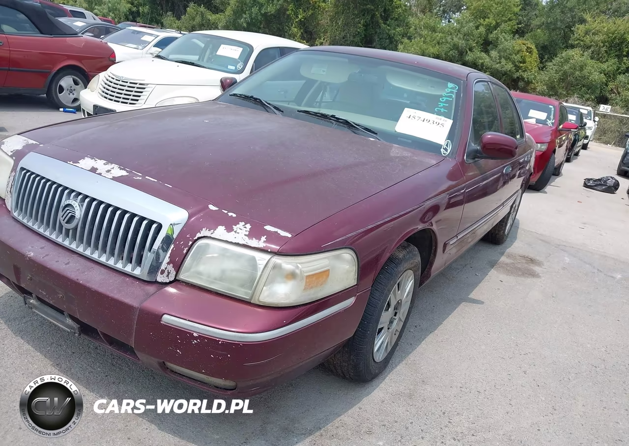 2007 Mercury Grand Marquis Gs VIN:2MEFM74V27X609176 - 2