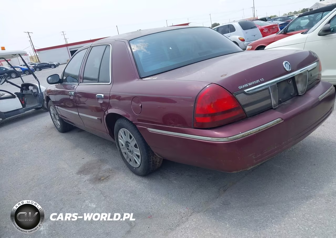 2007 Mercury Grand Marquis Gs VIN:2MEFM74V27X609176 - 3