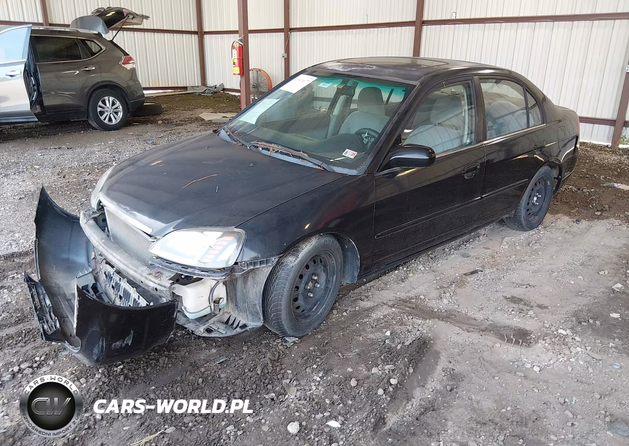 2001 Honda Civic Ex VIN:2HGES257X1H588702 - 2
