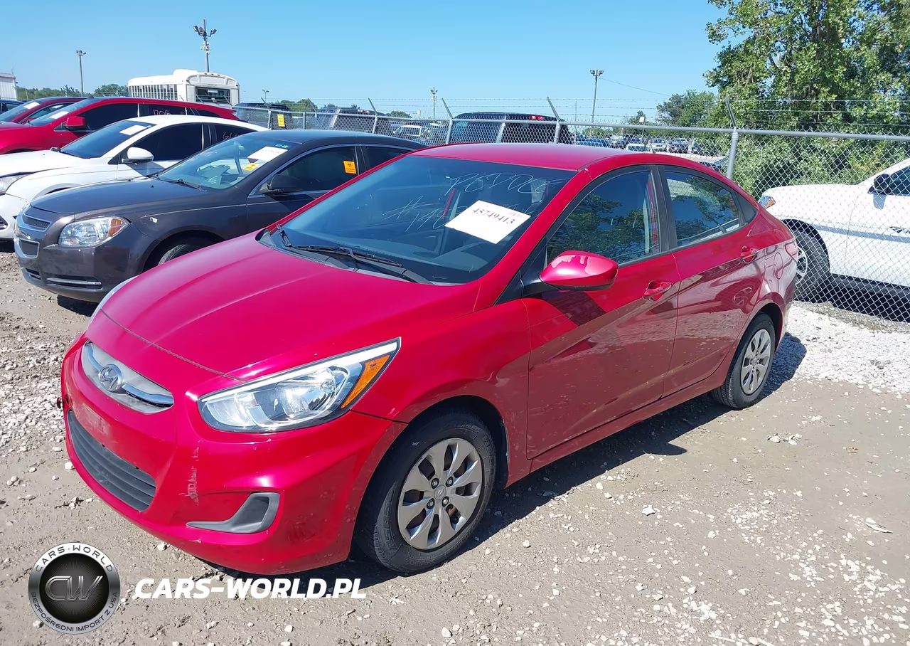 2016 Hyundai Accent Se VIN:KMHCT4AE0GU091582 - 2