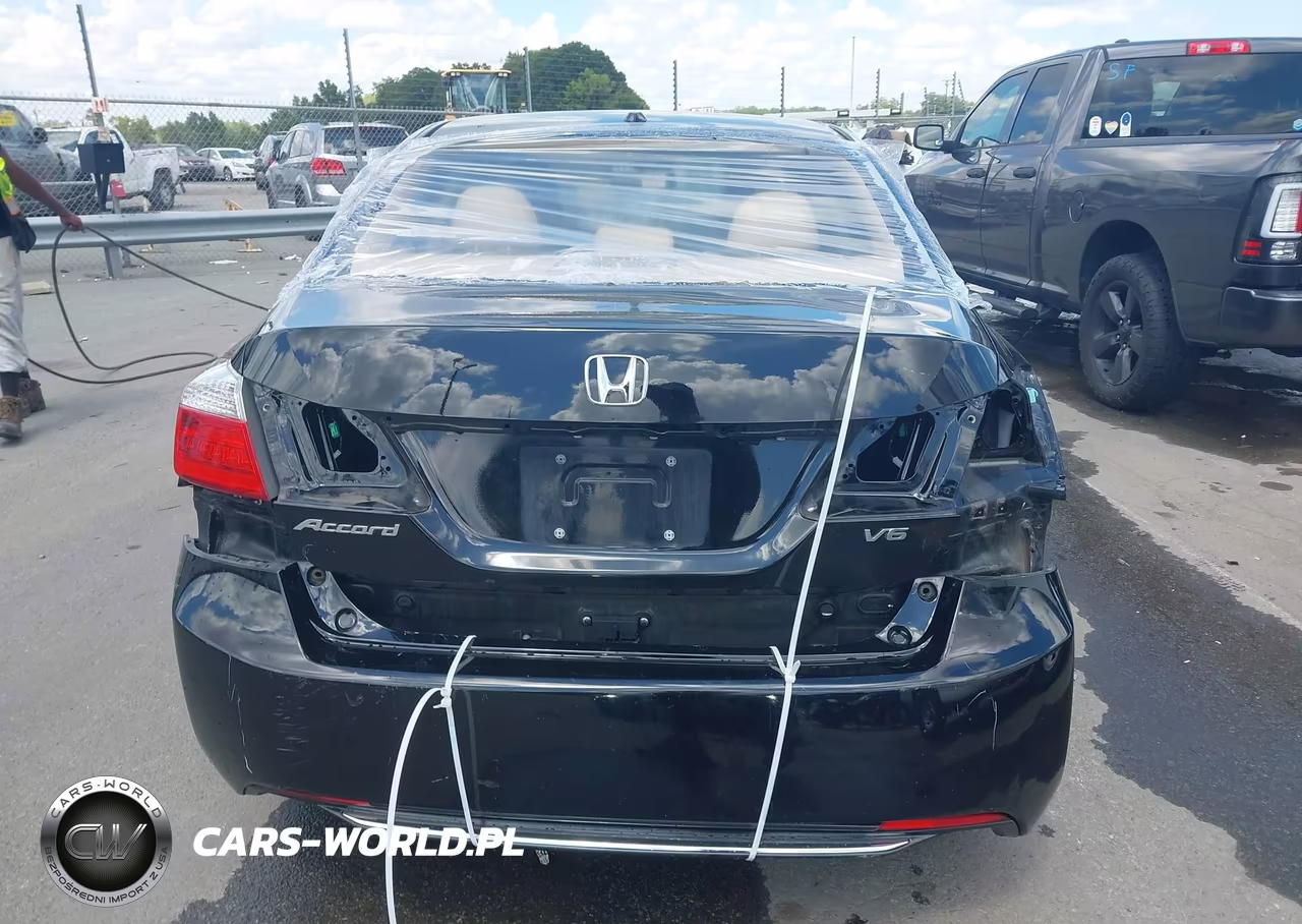 2014 Honda Accord Ex-L V-6 VIN:1HGCR3F87EA003448 - 17