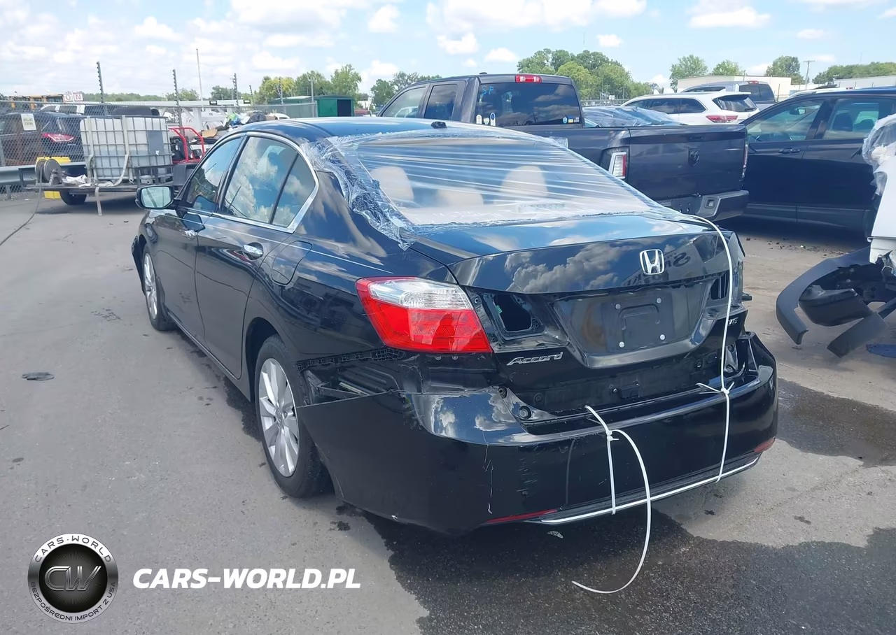 2014 Honda Accord Ex-L V-6 VIN:1HGCR3F87EA003448 - 3