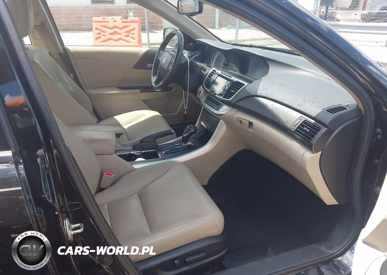 2014 Honda Accord Ex-L V-6 VIN:1HGCR3F87EA003448 - 5