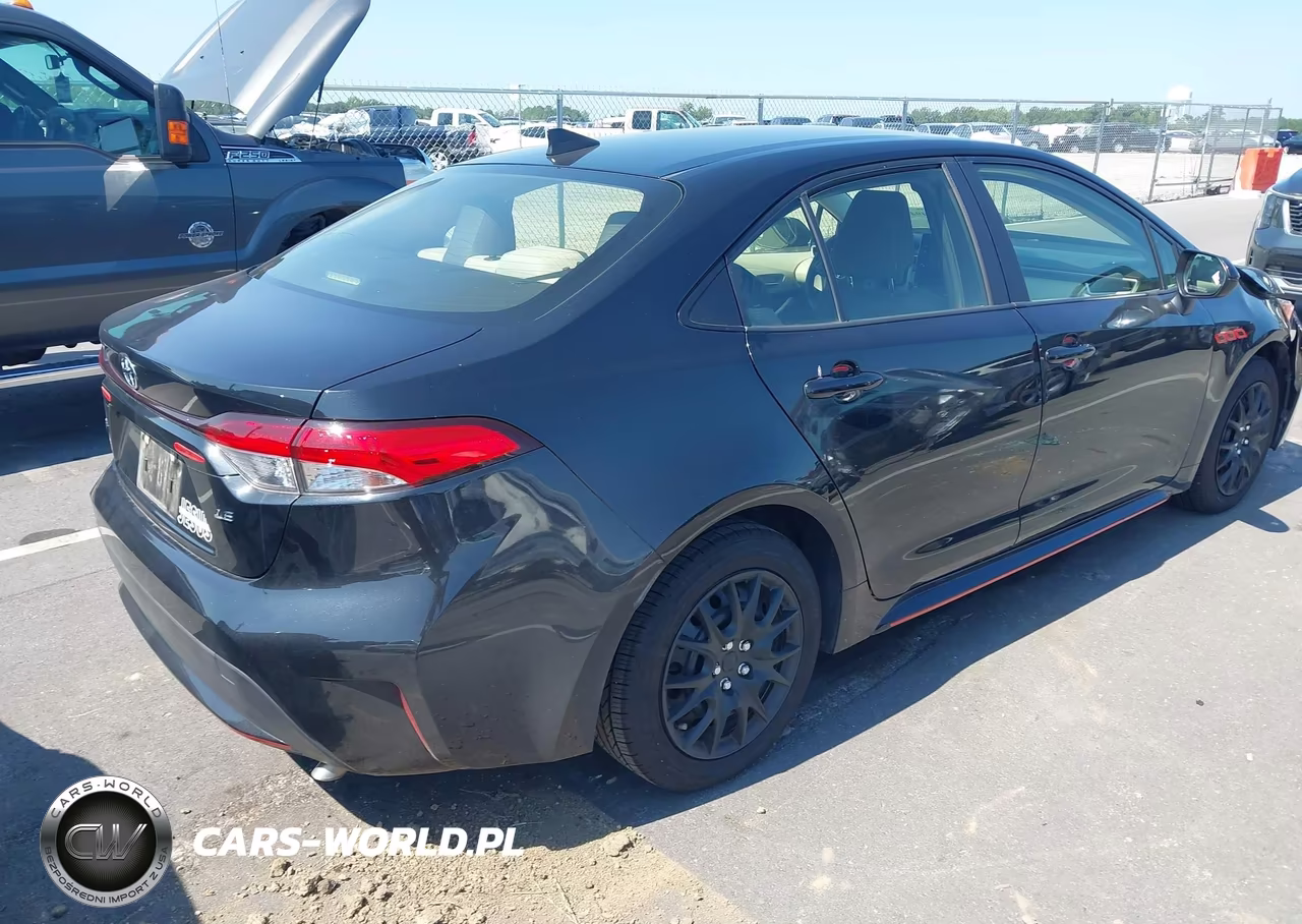 2020 Toyota Corolla Le VIN:JTDEPRAEXLJ078302 - 4