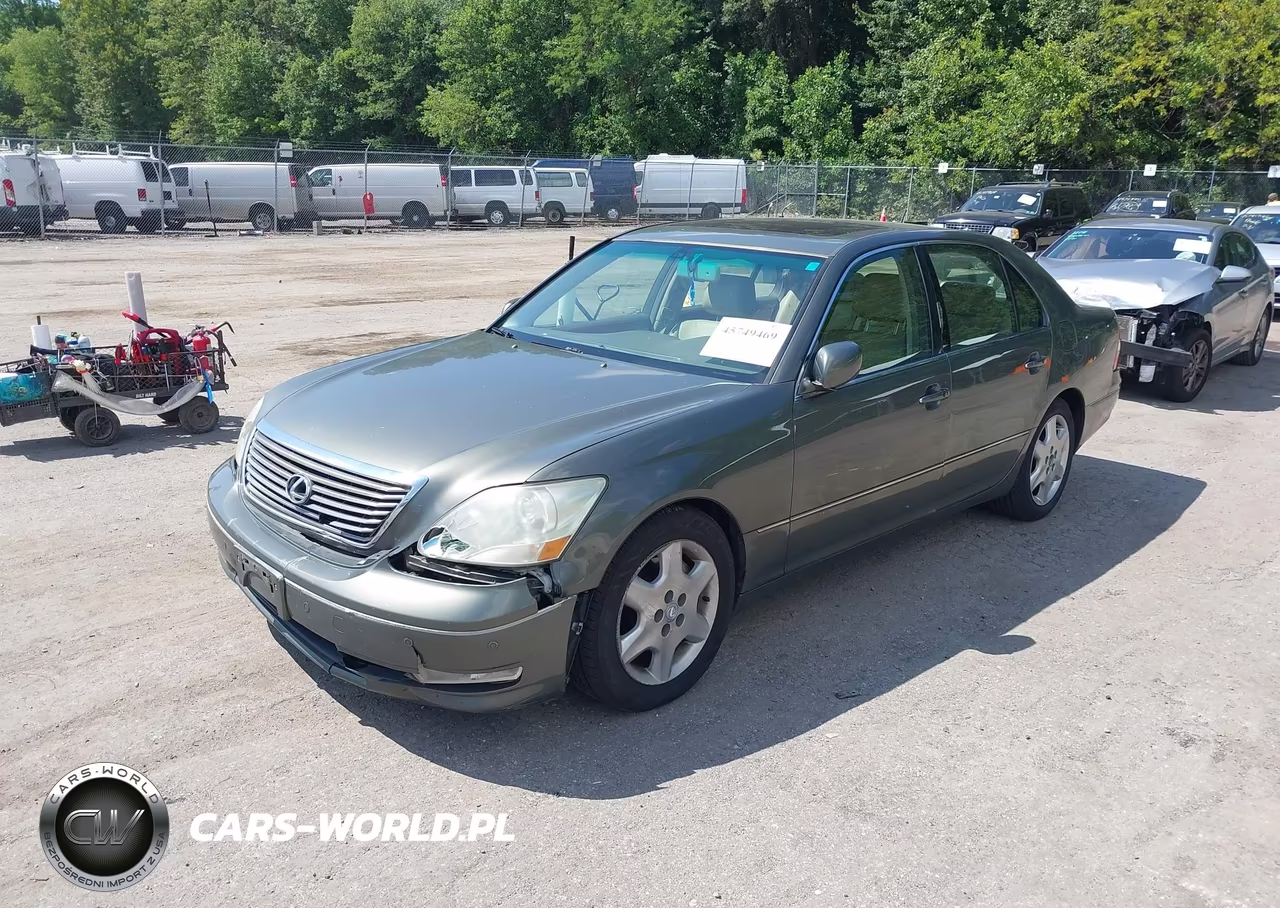 2005 Lexus Ls 430 VIN:JTHBN36F955007576 - 2