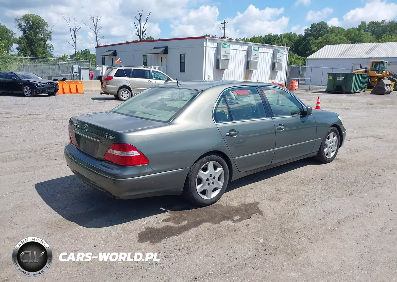 2005 Lexus Ls 430 VIN:JTHBN36F955007576 - 4