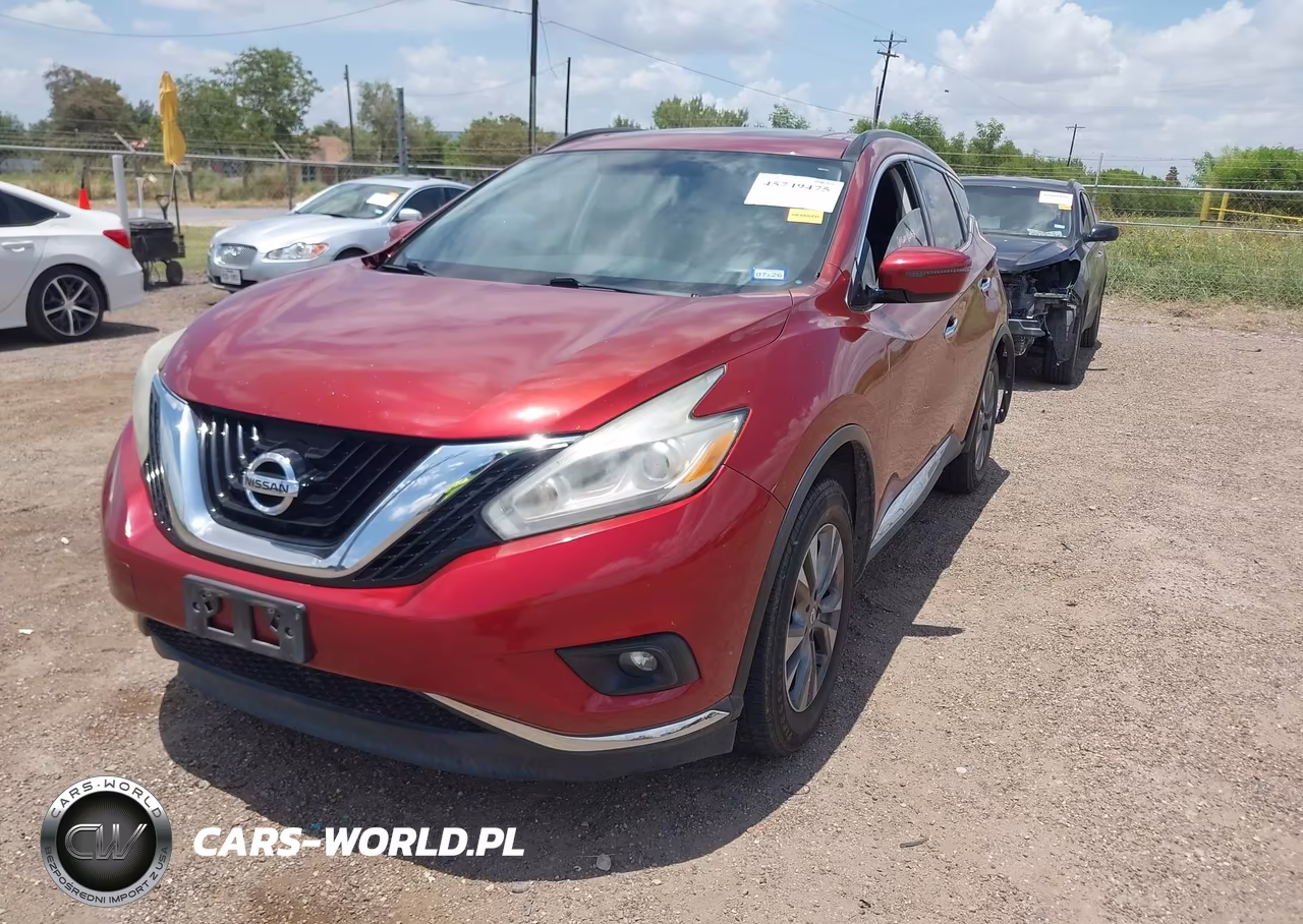 2017 Nissan Murano Sv VIN:5N1AZ2MG7HN129814 - 2